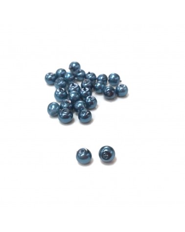 X10 Perles verre cirées 3mm