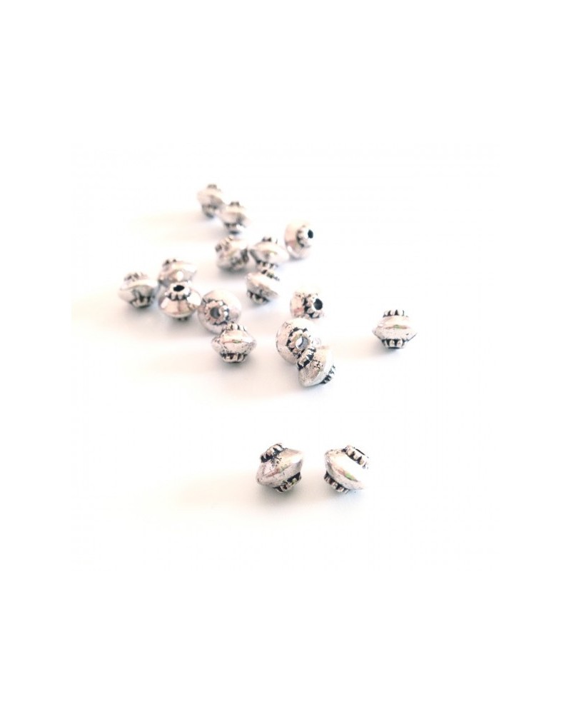 X50 perles toupies 4mm